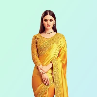 Yellow Sarees