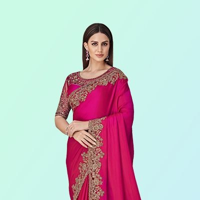 Pink Sarees