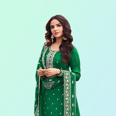 Green Salwar Suit