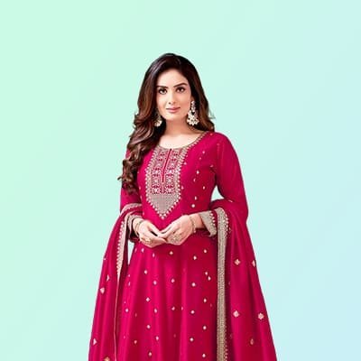 Pink Salwar Suit