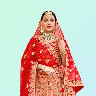 Red Lehenga