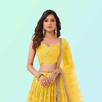 Yellow Lehenga