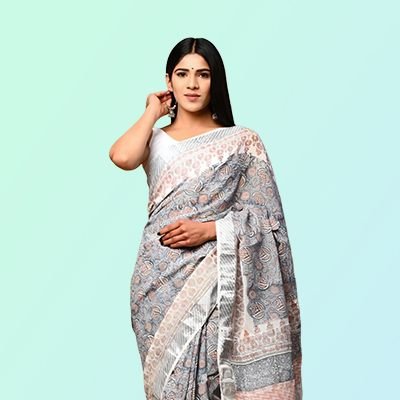 Soft Linen Sarees