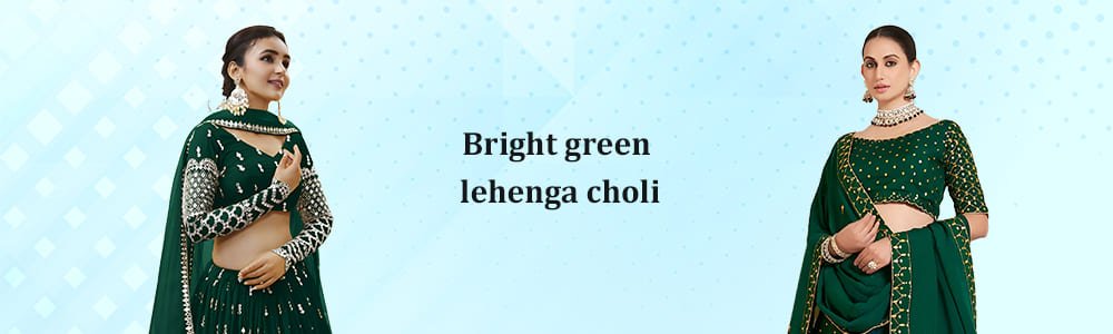 Green Lehenga