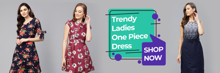 One Piece Dress - Get One Piece Dress online for Girls at Women at