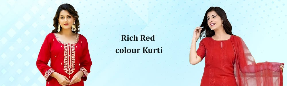 Red Kurtis