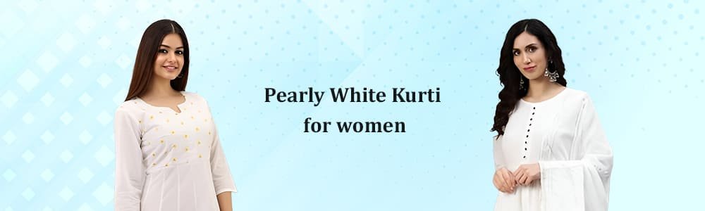 White Kurtis